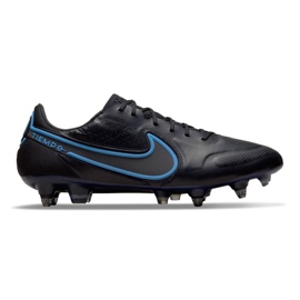 Nike Tiempo Legend 9 Elite SG-Pro Ac M DB0822-004 futballcipő fekete fekete Nike Tiempo Legend 9 Elite SG-Pro Ac M DB0822-004 futballcipő fekete fekete