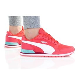 Puma St Runner V2 Nl Jr 365293 36 cipő fehér rózsaszín Puma St Runner V2 Nl Jr 365293 36 cipő fehér rózsaszín