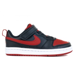 Nike Court Borough Low 2 (PSV) Jr BQ5451-007 cipő fekete kék