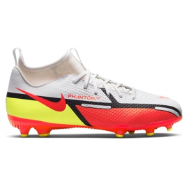 Nike Phantom GT2 Academy Df Mg Jr DC0813-167 futballcipő sokszínű fehér