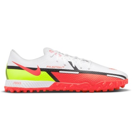 Nike React Phantom GT2 Pro Tf M DC0768-167 futballcipő sokszínű fehér