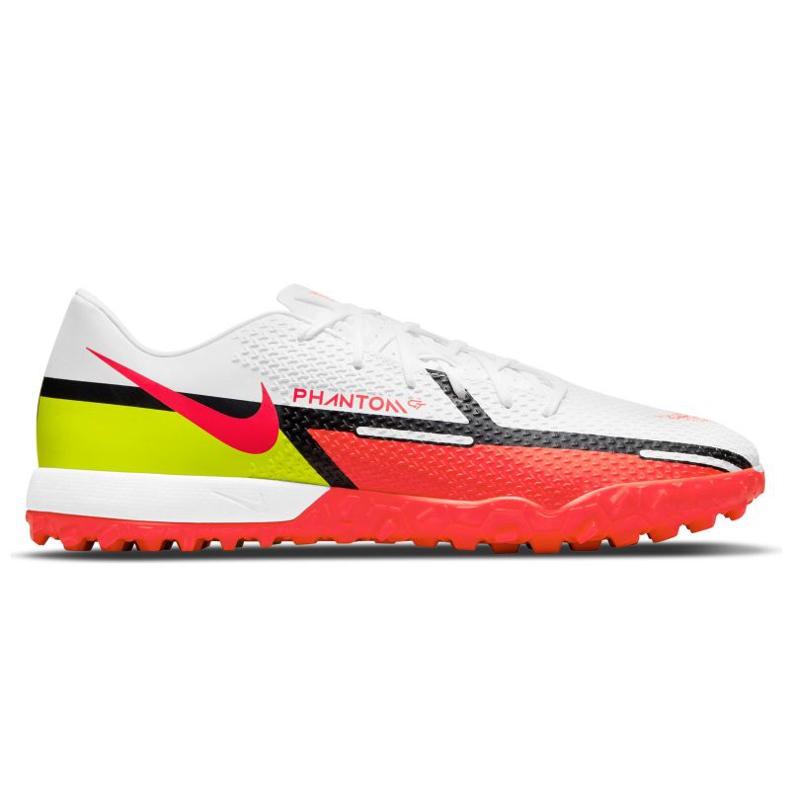 Nike Phantom GT2 Academy Tf M DC0803-167 futballcipő sokszínű fehér Nike Phantom GT2 Academy Tf M DC0803-167 futballcipő sokszínű fehér