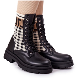 Dolgozók a rugalmas fekete szövet szerelmes történetéből barna Dolgozók a rugalmas fekete szövet szerelmes történetéből barna