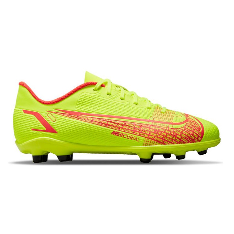 Nike Mercurial Vapor 14 Club FG / MG Jr CV0823-760 futballcipő sárga sárgák
