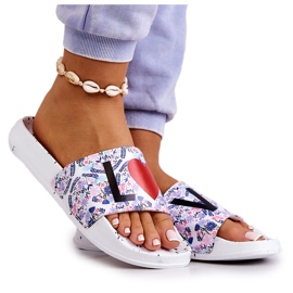 Női papucs Big Star Love White DD274A256 fehér