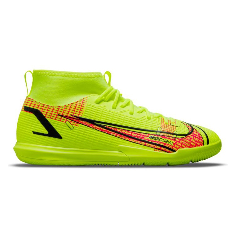 Nike Mercurial Superfly 8 Academy Ic Jr CV0784-760 futballcipő sokszínű sárgák Nike Mercurial Superfly 8 Academy Ic Jr CV0784-760 futballcipő sokszínű sárgák