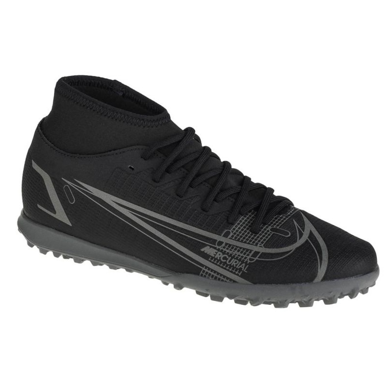 Nike Mercurial Superfly 8 Club Tf M CV0955-004 cipő fekete fekete Nike Mercurial Superfly 8 Club Tf M CV0955-004 cipő fekete fekete