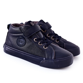 Gyermek magas cipők Big Star EE374003 Navy Blue kék