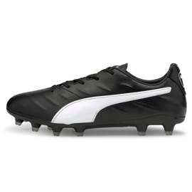 Futballcipő Puma King Pro 21 Fg M 106549-01 sokszínű fekete Futballcipő Puma King Pro 21 Fg M 106549-01 sokszínű fekete