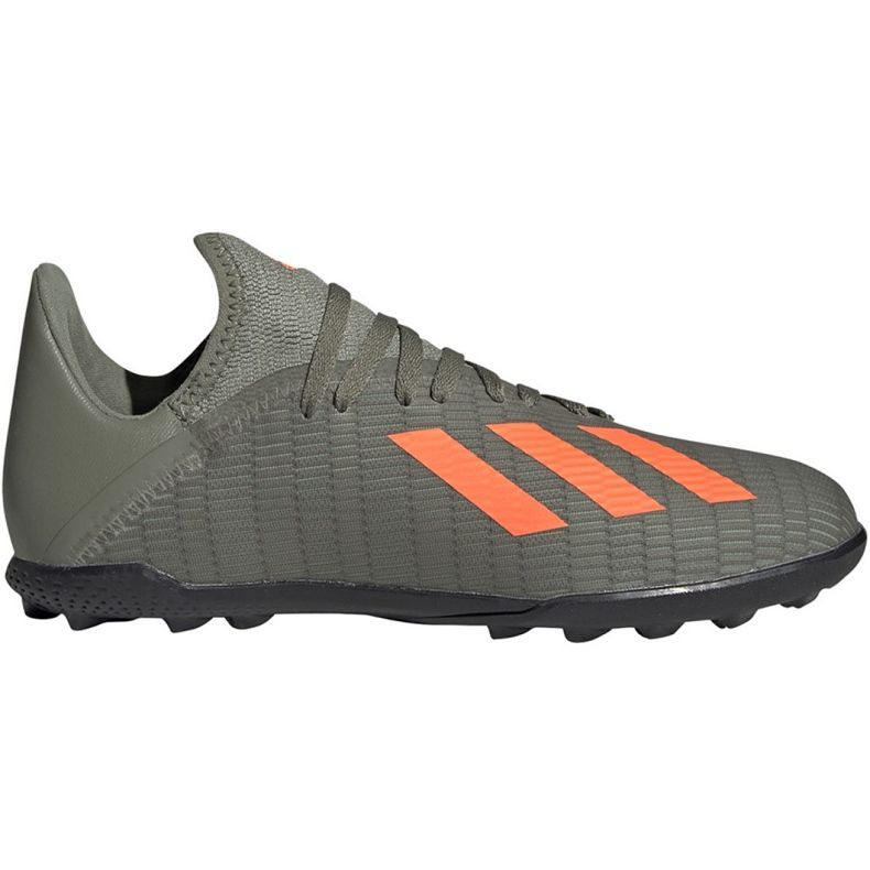 Adidas X 19.3 Tf Jr EF8375 futballcipő khaki