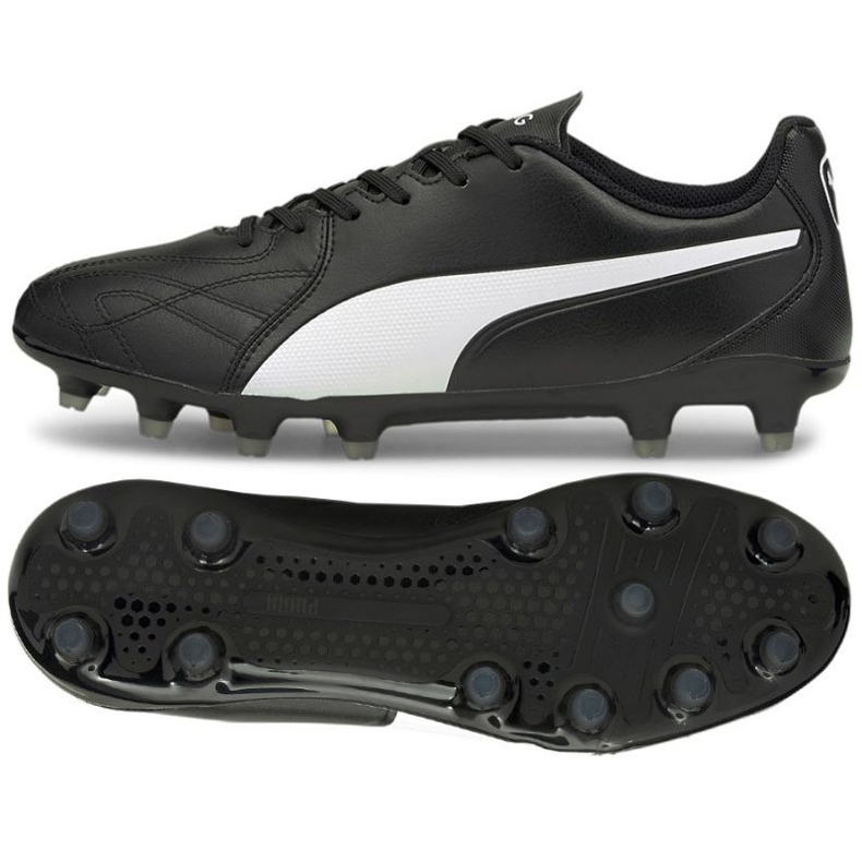 Futballcipő Puma King Hero 21 Fg M 106554 01 fekete fekete