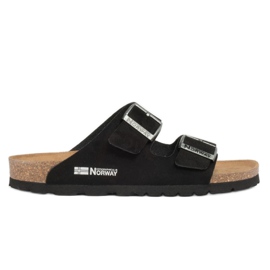 Geographical Norway Földrajzi Norvégia Sandalias Bios Doble Hebilla papucsok W GNW20409-01 fekete Geographical Norway Földrajzi Norvégia Sandalias Bios Doble Hebilla papucsok W GNW20409-01 fekete