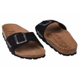 Geographical Norway Földrajzi Norvégia Sandalias Bios Pala Hebilla papucsok W GNW20410-01 fekete