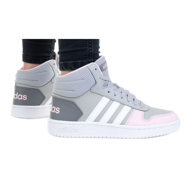 Adidas Hoops Mid 2.0 K GZ7772 cipő fekete