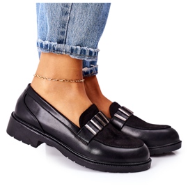 S.Barski Montius női fekete cipő