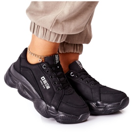 Női sportcipő Memory Foam Big Star II274356 Fekete