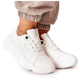 Női sportcipő Memory Foam Big Star II274359 Fehér