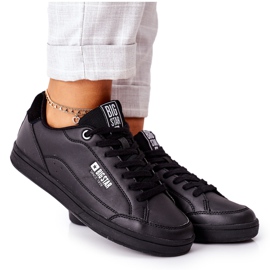 Női bőrcipők Memory Foam Big Star II274320 Fekete