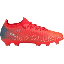 Futballcipő Puma Ultra 2.3 Fg Ag Jr 106522 01 sokszínű narancs és vörös