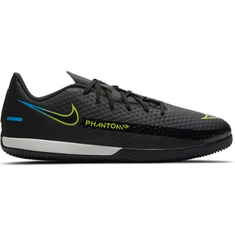 Nike Phantom Gt Academy Ic Jr CK8480 090 futballcipő fekete fekete
