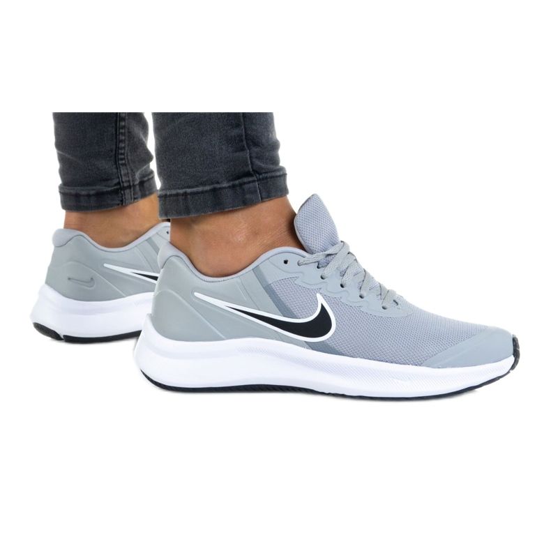 Nike Star Runner 3 (GS) W DA2776-005 cipő szürke