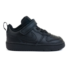 Nike Court Borough Low 2 (TDV) Jr BQ5453-001 cipő fekete Nike Court Borough Low 2 (TDV) Jr BQ5453-001 cipő fekete
