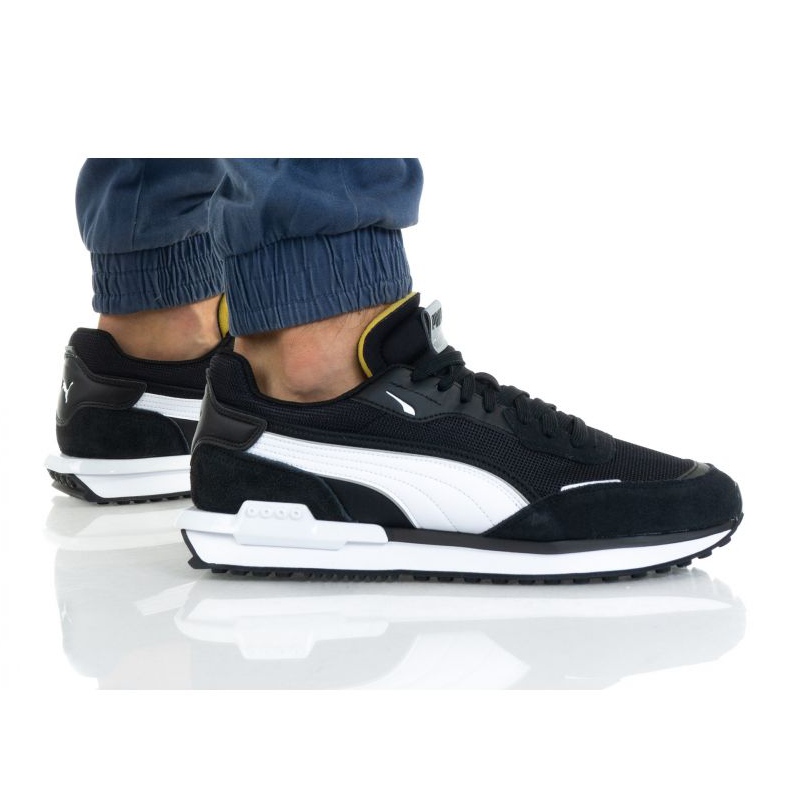 Puma City Rider B&amp;W M 38204 601 fekete
