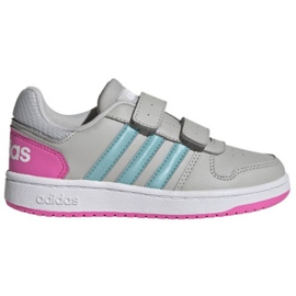 Cipő adidas Hoops 2.0 Cmf C Jr H01550 fekete