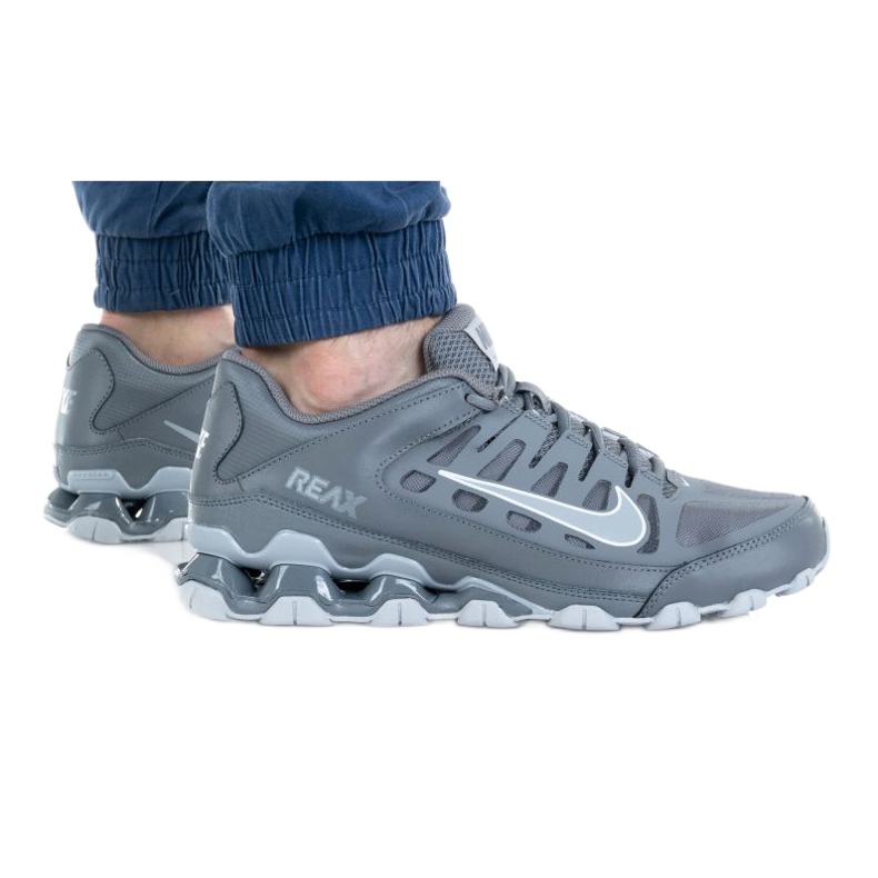 Nike Reax 9 Tr Mesh M 621716-010 cipő szürke Nike Reax 9 Tr Mesh M 621716-010 cipő szürke