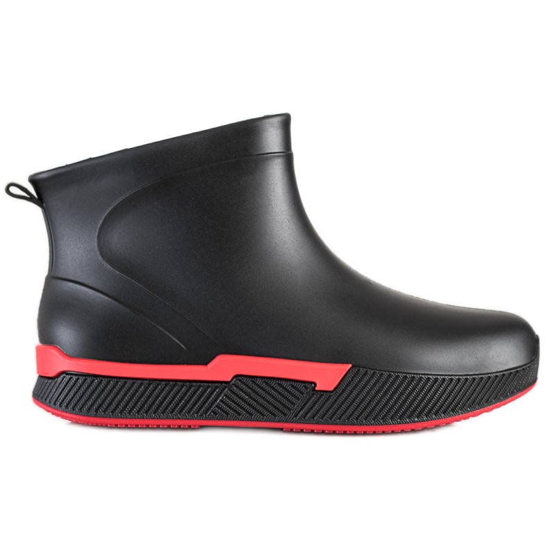 SHELOVET Rövid galoszok a platformon fekete