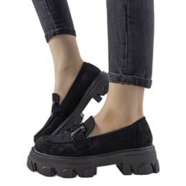 Fekete naplopók magas Perla talpon