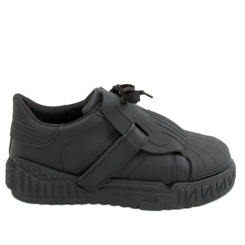 Fekete női cipők NB513P Fekete