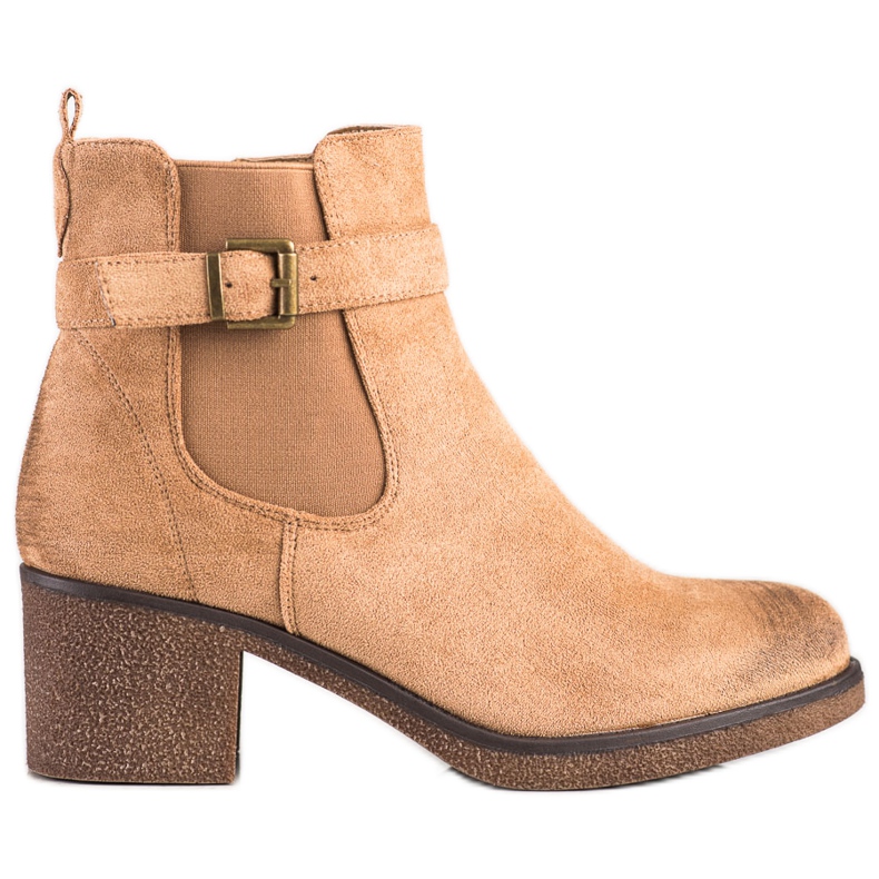 Marquiz Kényelmes alkalmi csizma barna