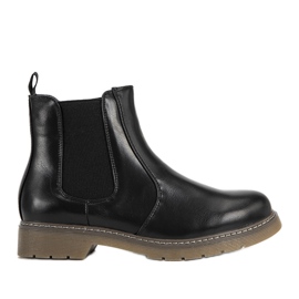 Fekete klasszikus Goodie női csizma