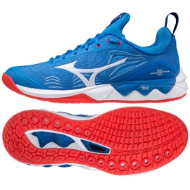 Mizuno Wave Luminous 2 M V1GA212024 röplabda cipő kék kék