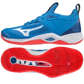 Mizuno Wave Momentum Ii M V1GA211224 röplabda cipő kék kék
