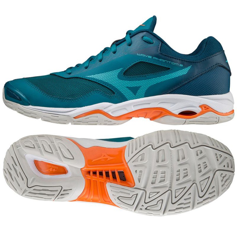 Mizuno Wave Phantom 2 M X1GA206084 cipő sokszínű kék Mizuno Wave Phantom 2 M X1GA206084 cipő sokszínű kék