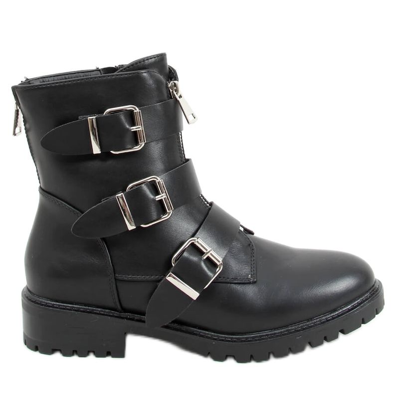 Katonai fekete csizma C655 Fekete Katonai fekete csizma C655 Fekete