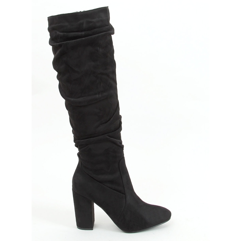 Klasszikus fekete magassarkú W18005 Fekete