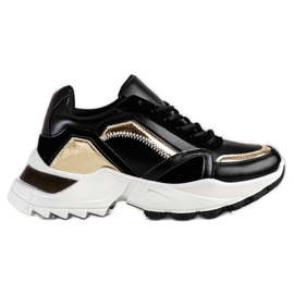 SHELOVET Stílusos cipők fekete