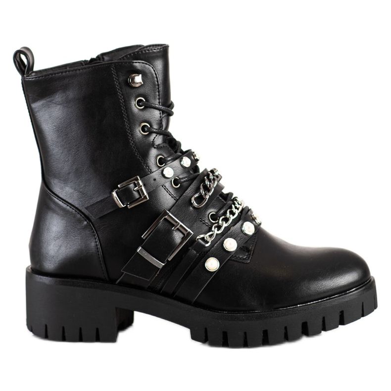 Cm Paris Divatos munkások gyöngyökkel fekete