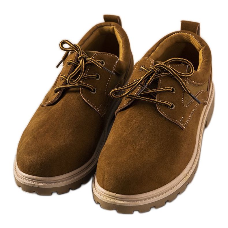 Férfi barna módú cipő