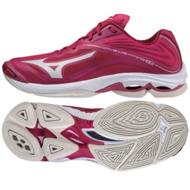 Mizuno Wave Lightning Z6 Low W V1GC200064 röplabda cipő piros narancs és vörös