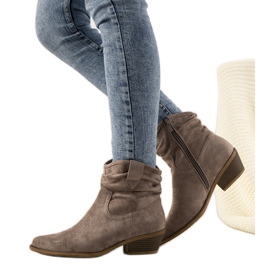 Barna női Taup cowboy csizma