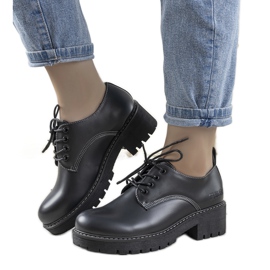 Big Star, fekete Methena női cipő