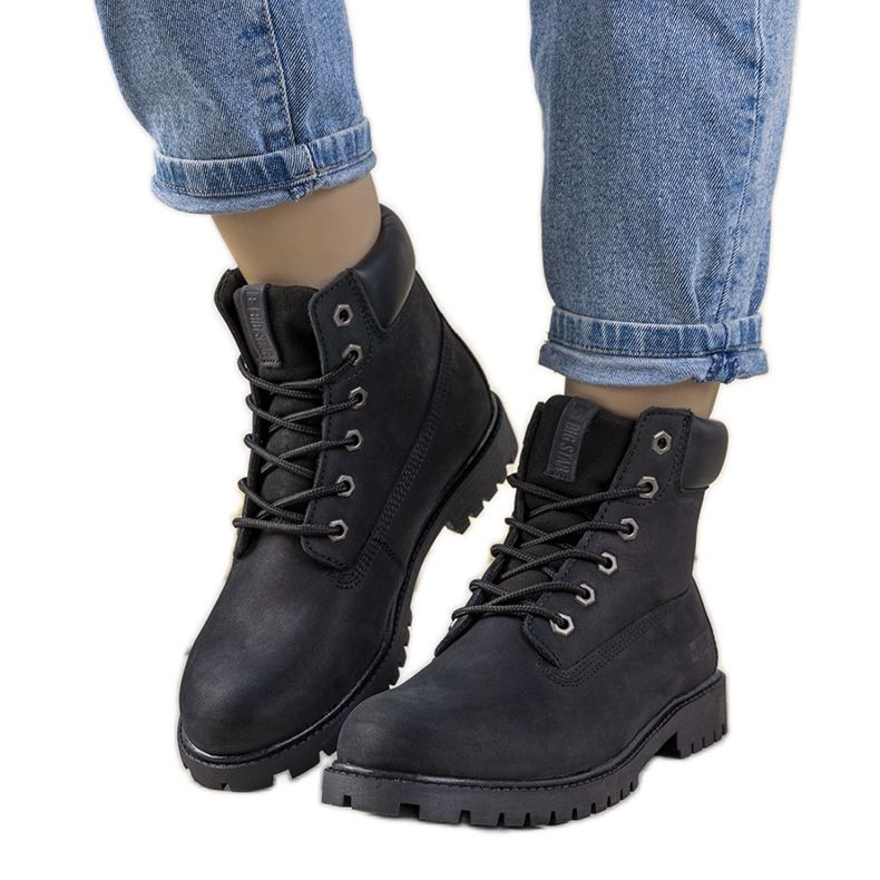 Fekete Big Star Amitee női túracipő