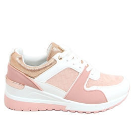 Többszínű sportcipő AD-353 Rózsaszín sokszínű