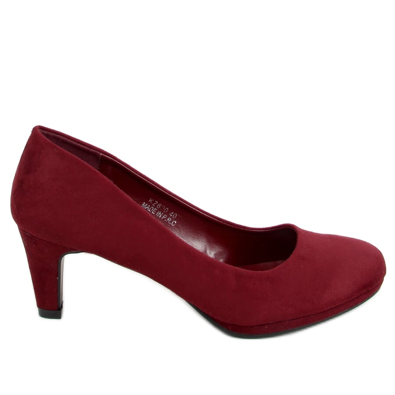 Szivattyúk a bordó KZ600 borplatformon piros sokszínű