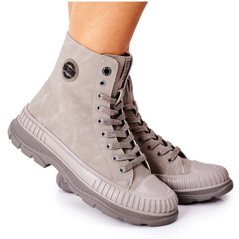 Női túracipő Big Star II274350 Szürke