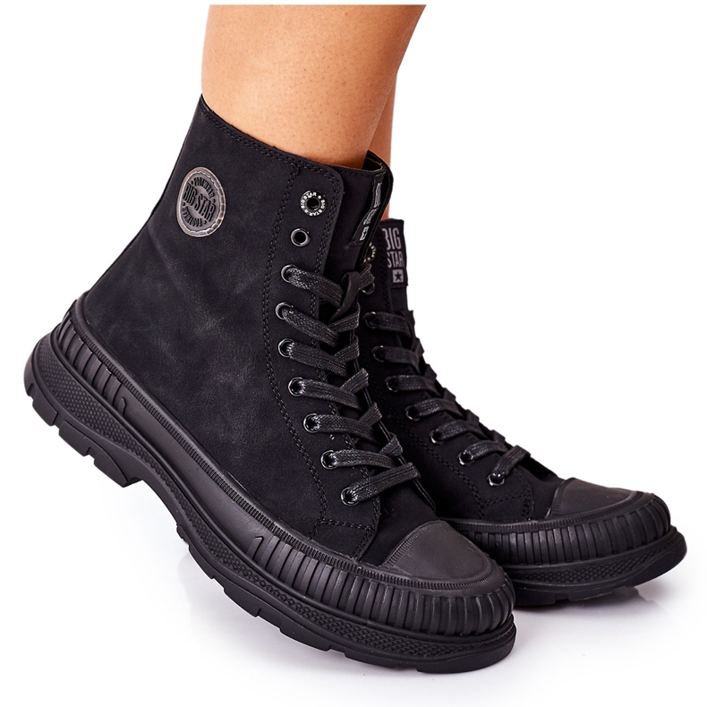 Női túracipő Big Star II274351 Fekete